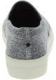 Steve Madden Fashion slip-on shoes for women in silver technical fabric