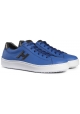 Hogan H302 men's sneakers shoes in blue leather