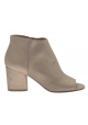 Maison Margiela heels ankle boots in Champagne Leather