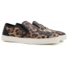 Dolce&Gabbana womens slip-ons in leopard Calf leather