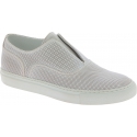 Sartore women's slip on sneakers in white leather