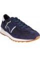 Philippe Model Women's sneakers in navy blue suede leather and microfiber
