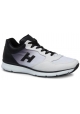 Hogan sneakers in white leather with black gradation