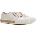Tod's women's low top sneakers in white leather
