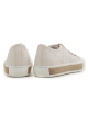 Tod's women's low top sneakers in white leather