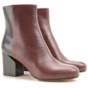 Maison Martin Margiela two tone leather booties