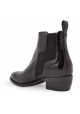 Pierre Hardy women's ankle boots in black patent leather