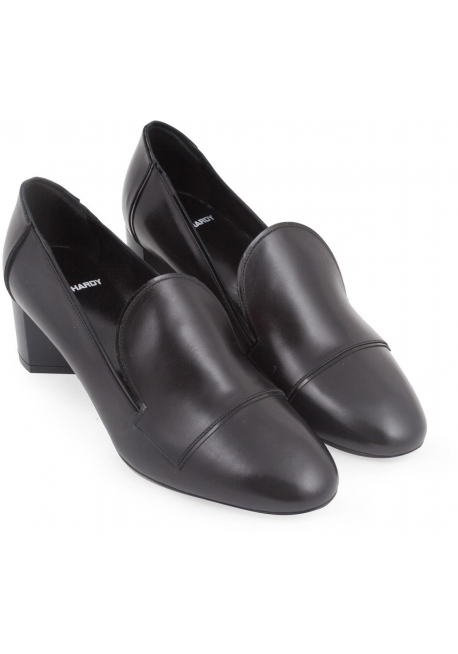 Pierre Hardy kitten heels pumps in black calf leather