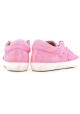 Philippe Model women's low top sneakers in pink suede