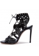 Casadei evening black high stiletto heels sandals