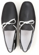 Tod's men's gommino driving moccasins in black suede leather