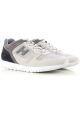 Hogan men's sneakers shoes in grey and off-white leather