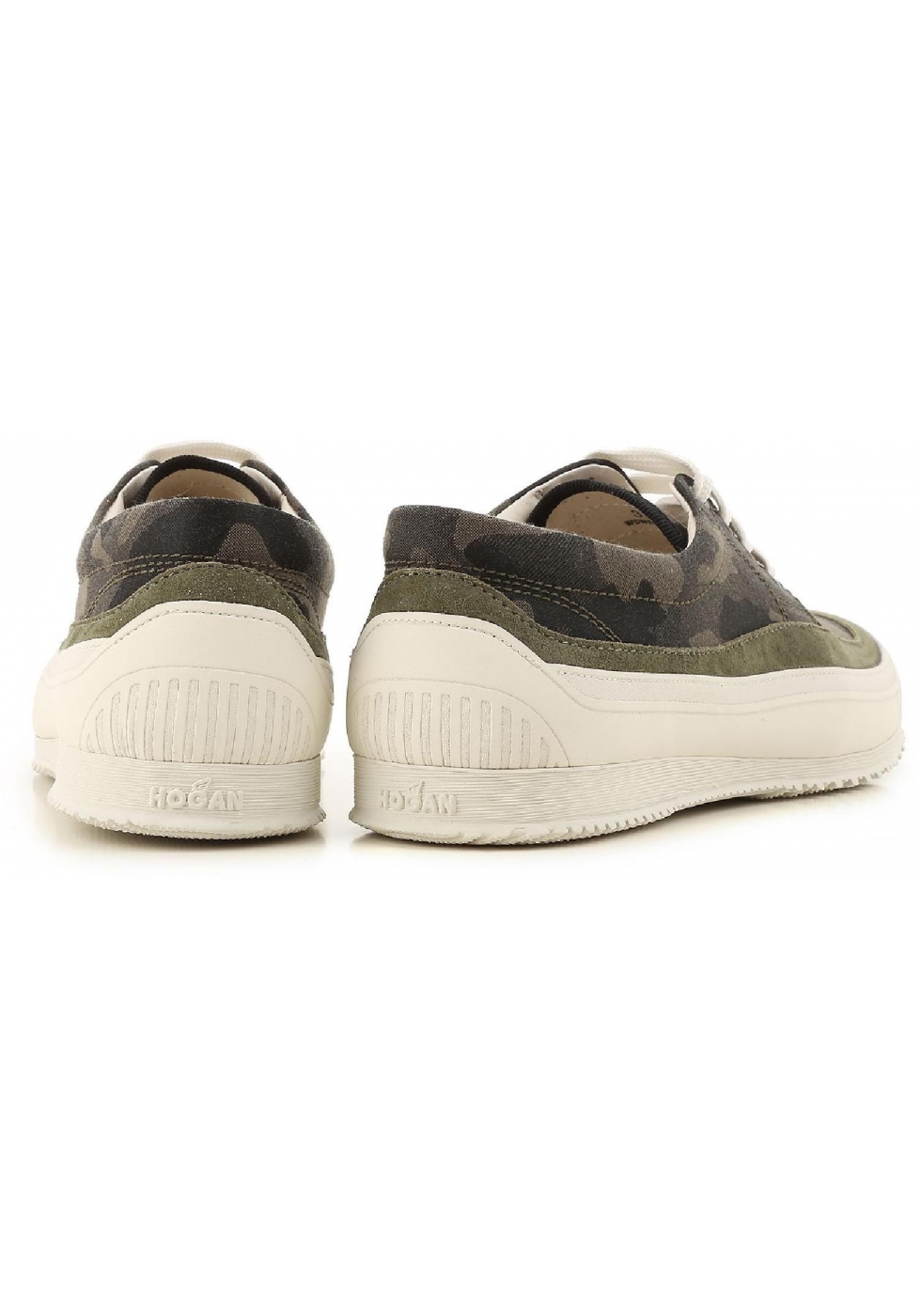 Hogan women s low top sneakers shoes in camouflage fabric