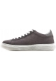 Hogan men's low top sneakers shoes in grey suede