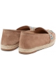 Giuseppe Zanotti women espadrilles in Light Brown Chamois leather