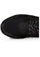 Hogan Running black leather and fabric sneakers